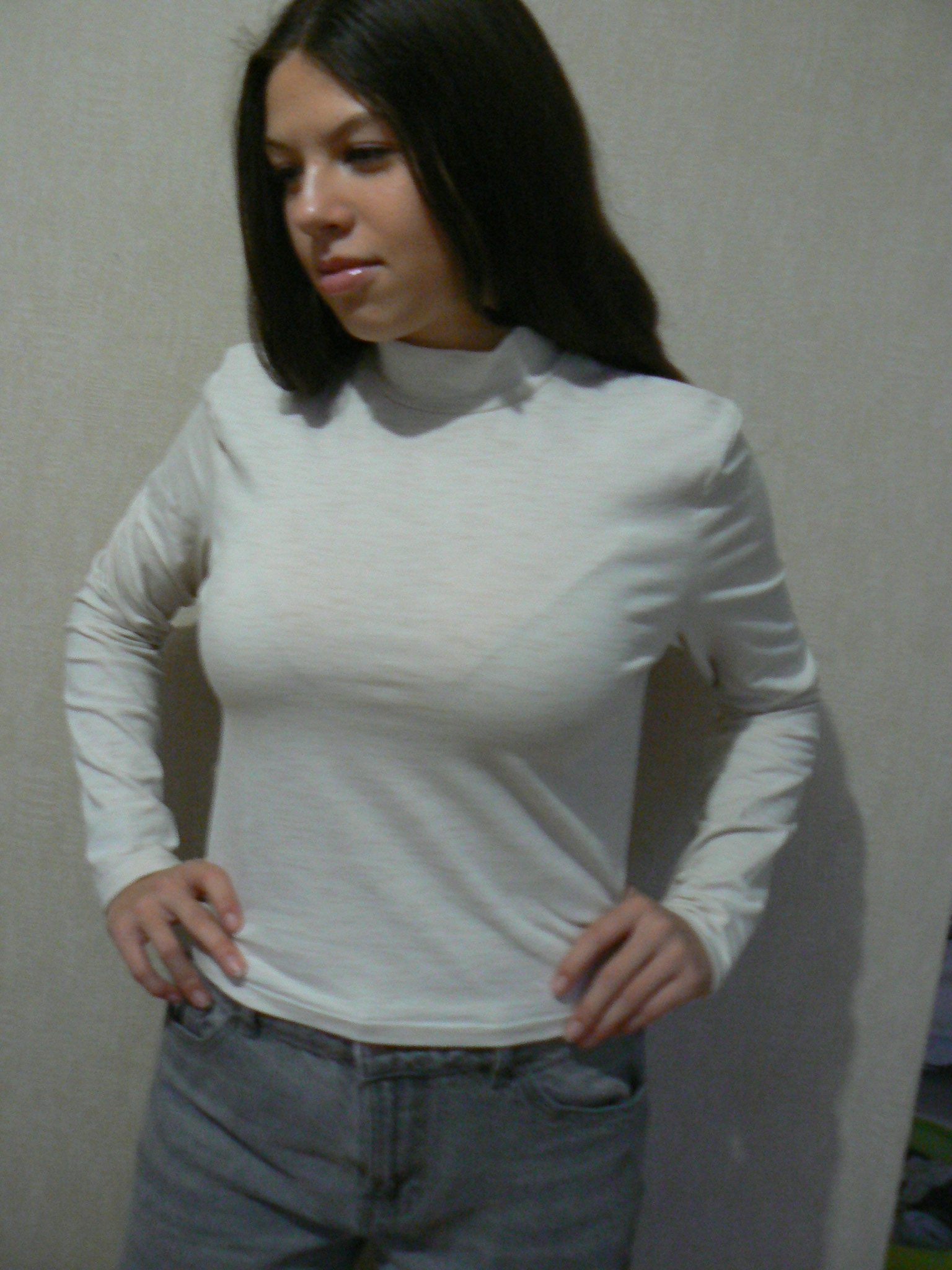Haut Shein beige