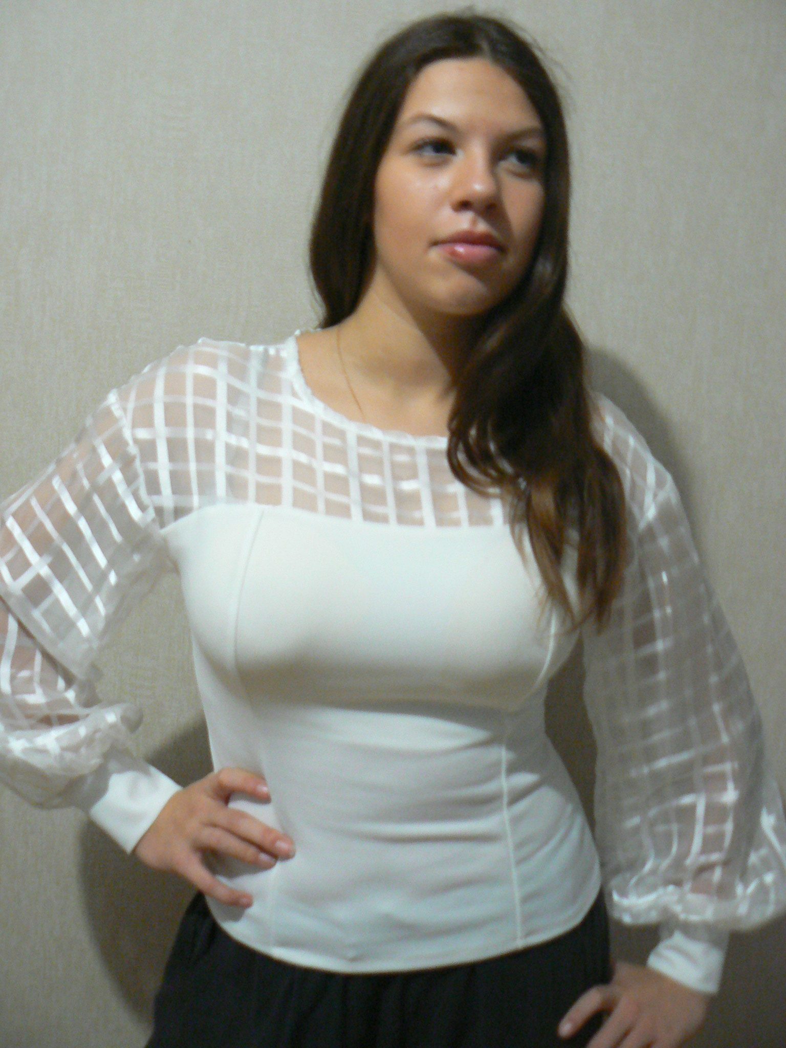 Haut femme blanc
