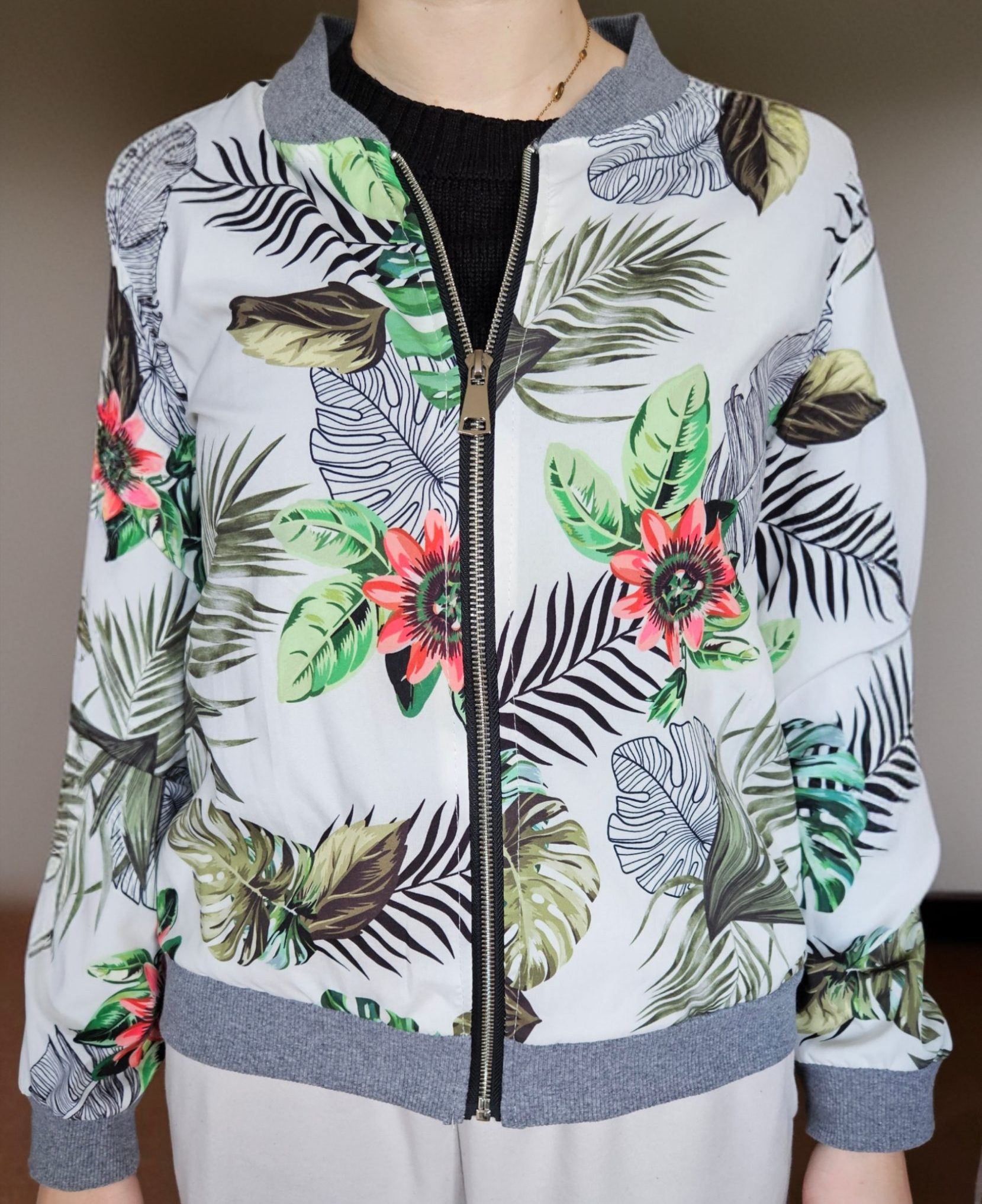 Veste fleuris