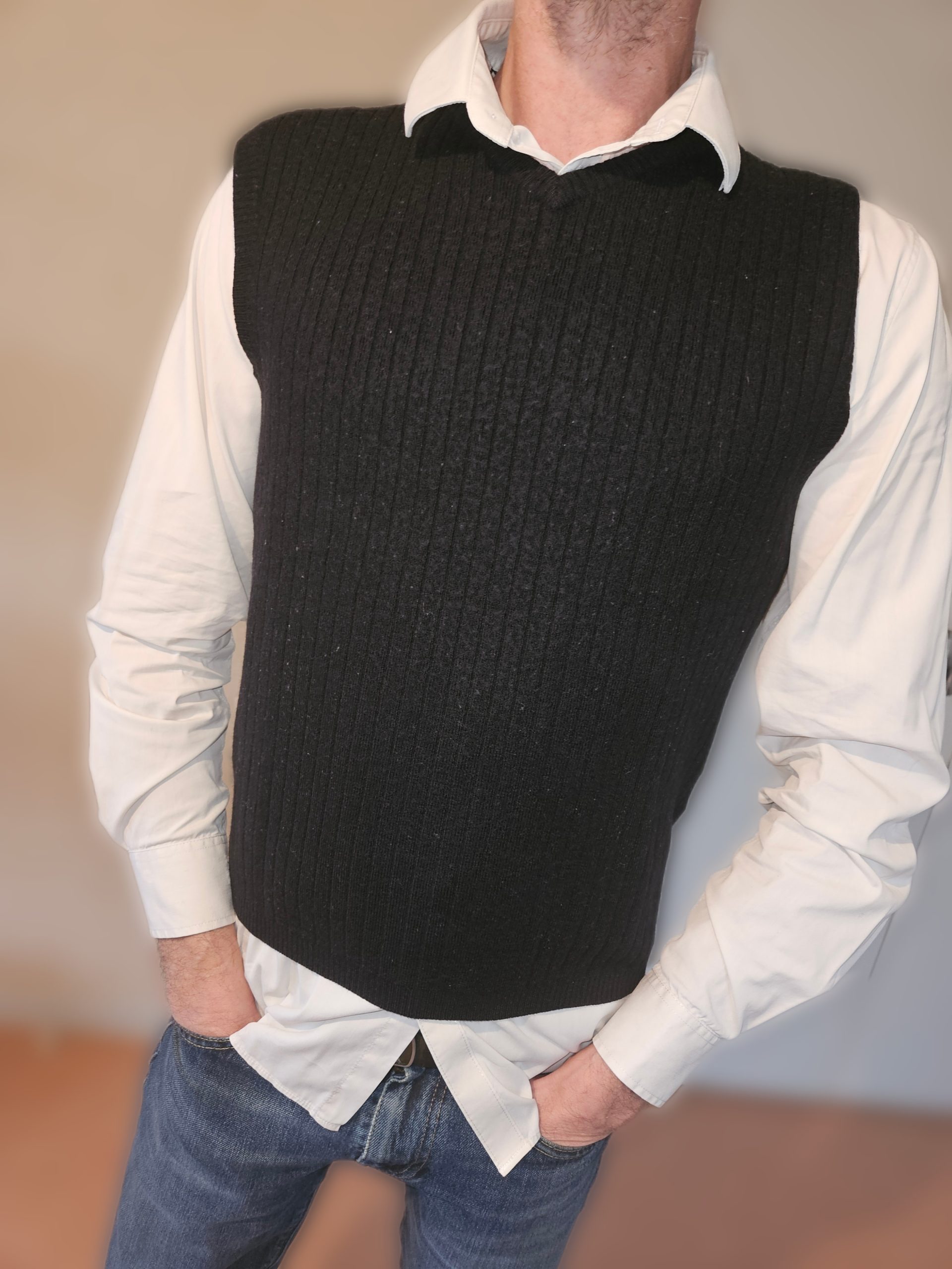 Pull sans manche