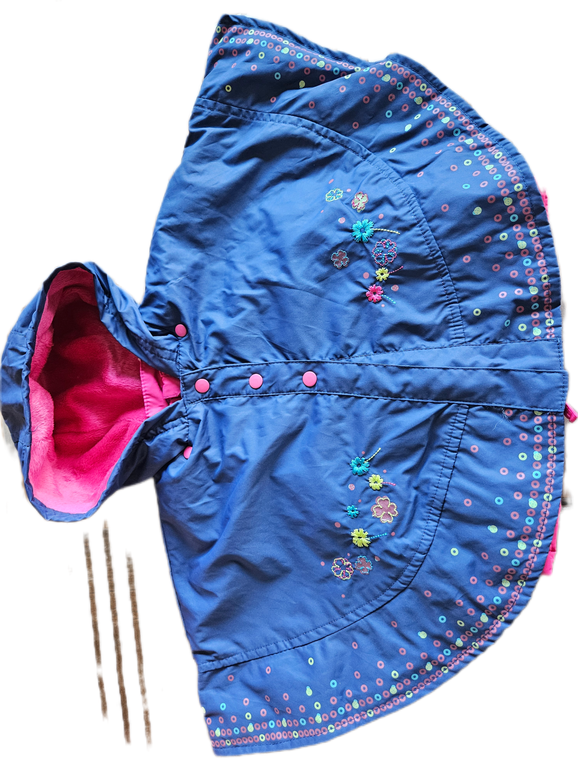 Cape avec doudoune intégré