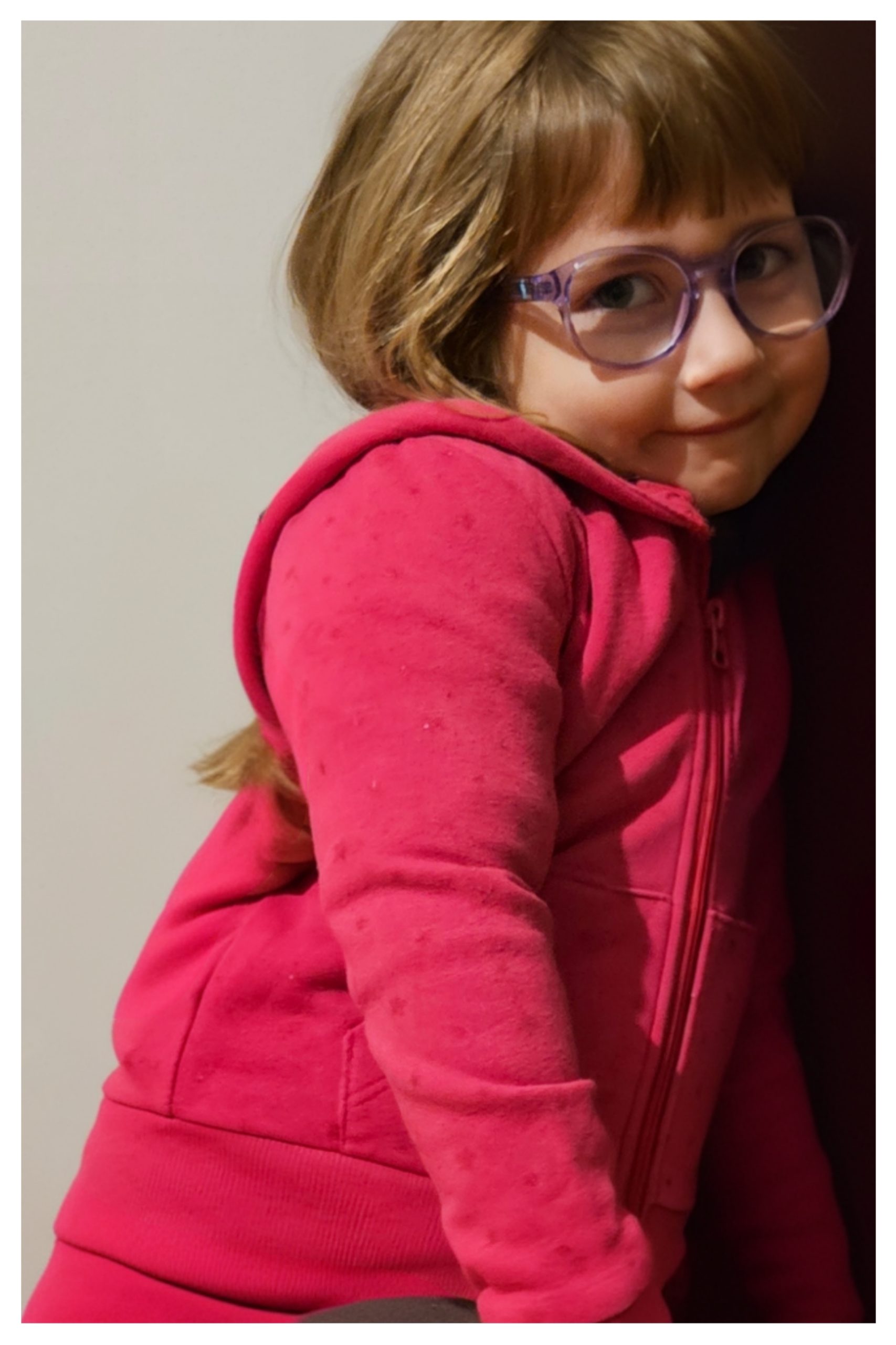 Gilet rose Tissaia