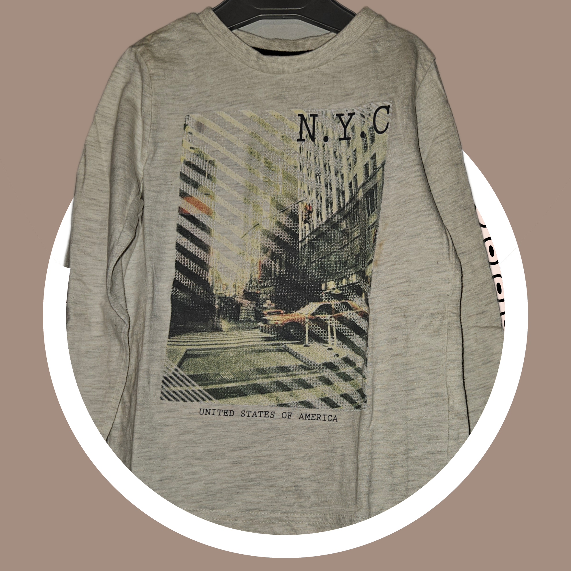 Tee-shirt manche longue Kiabi