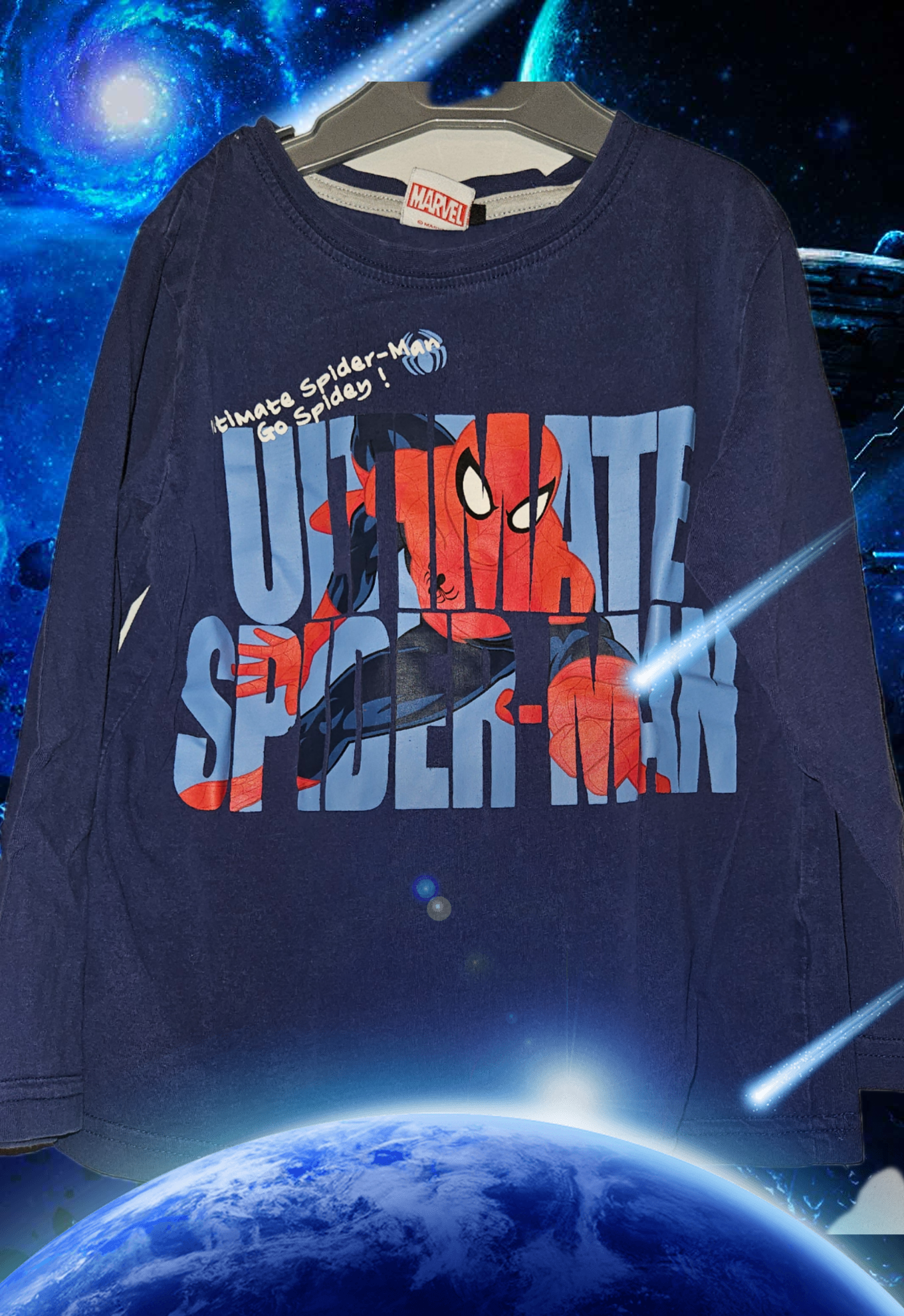 Tee-shirt manche longue Spiderman
