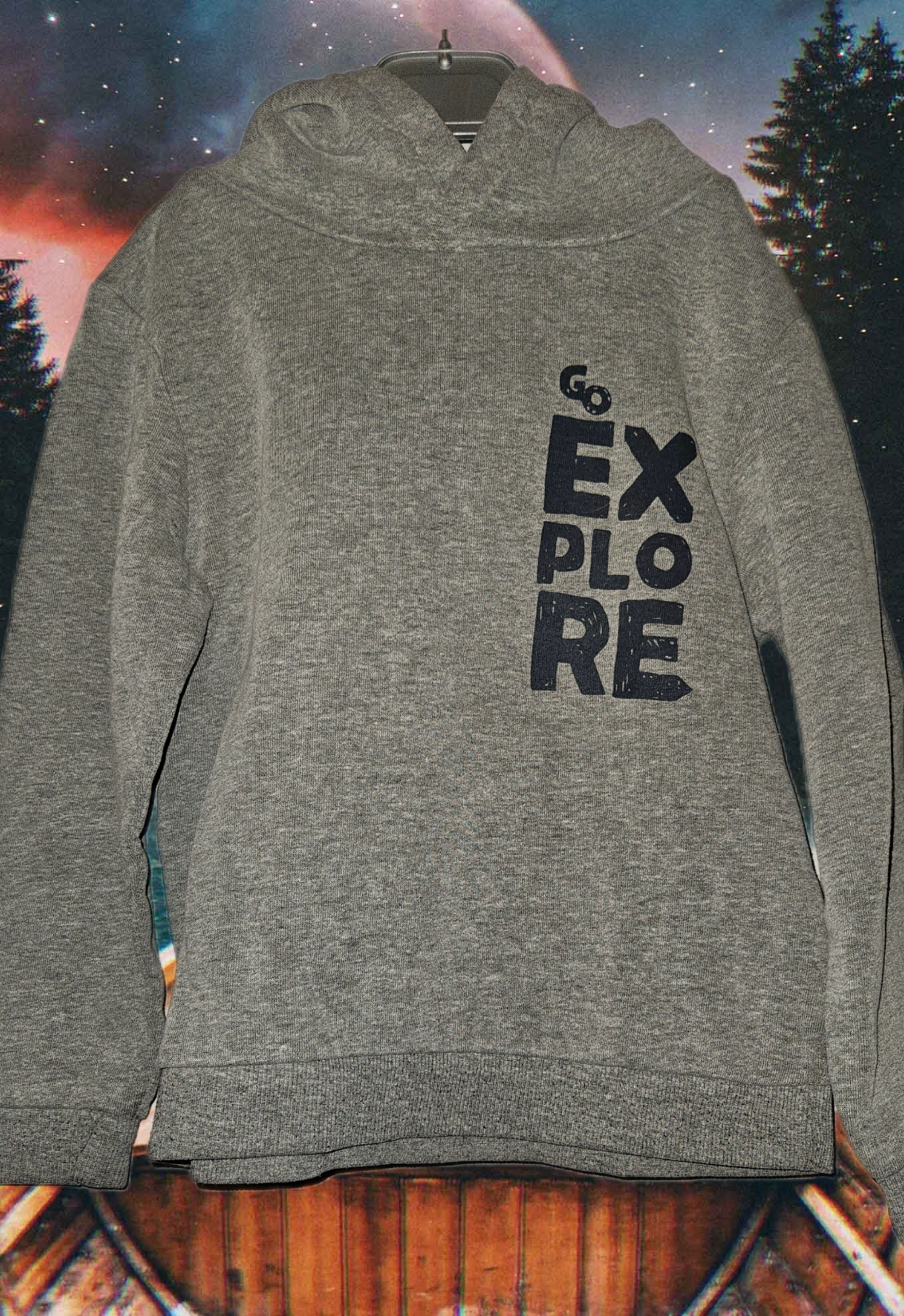 Sweat à capuche Kiabi
