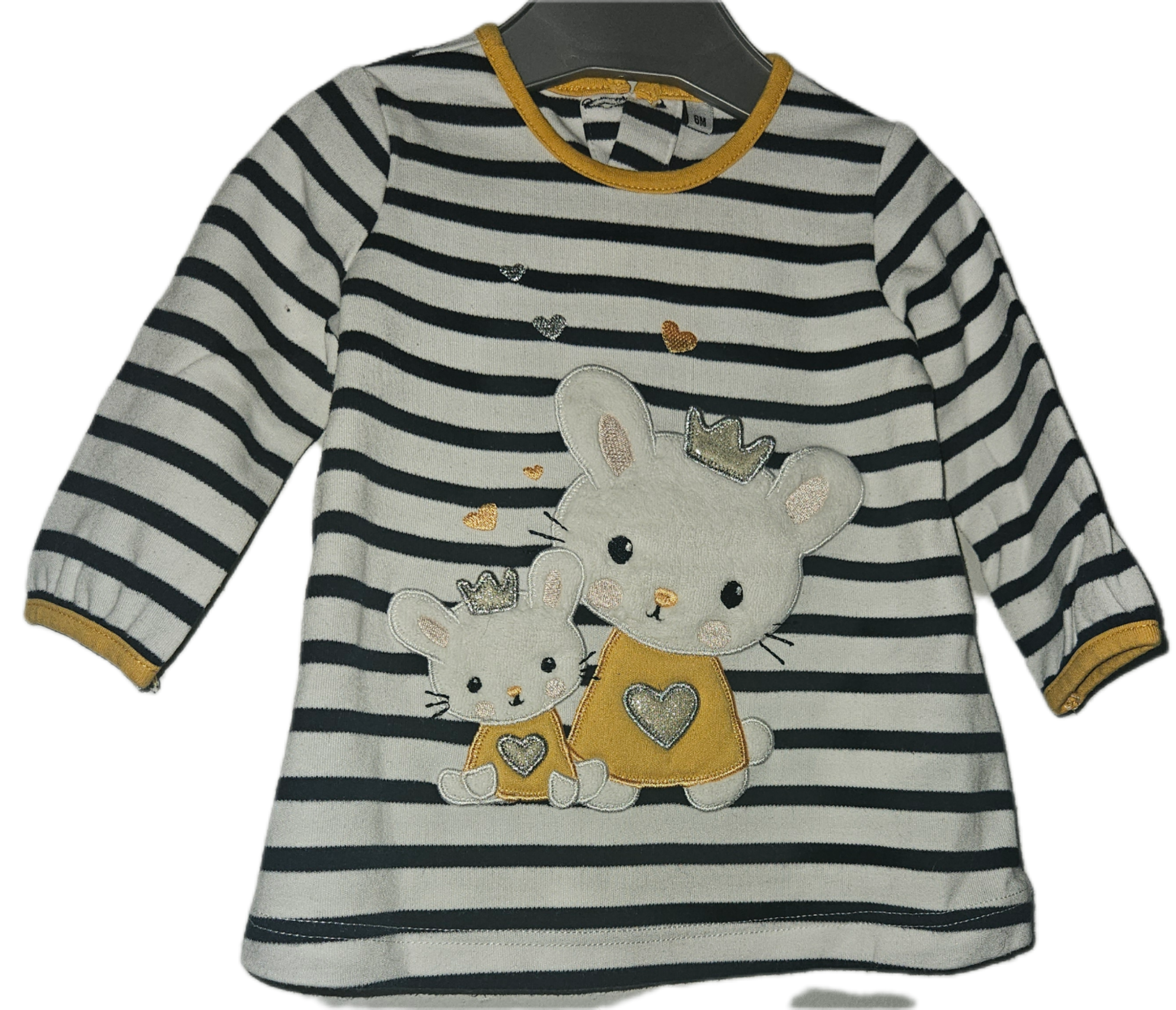 Pull rayé fille