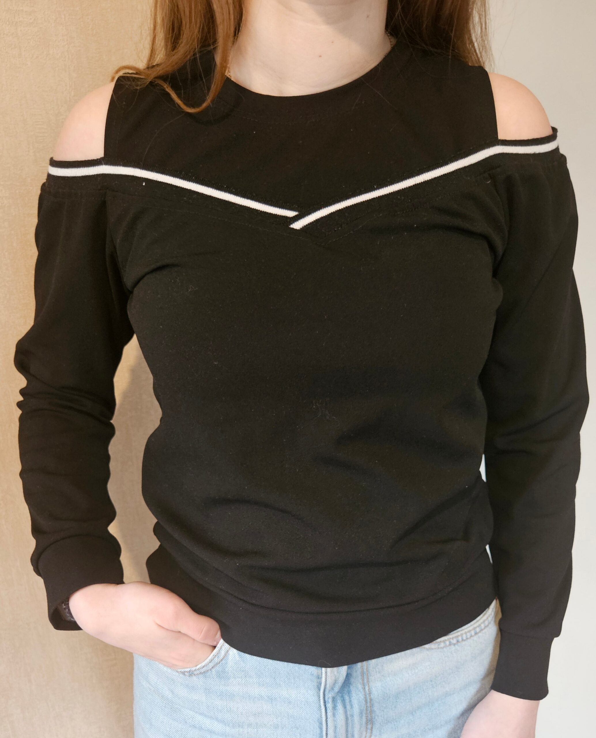 Pull femme noir