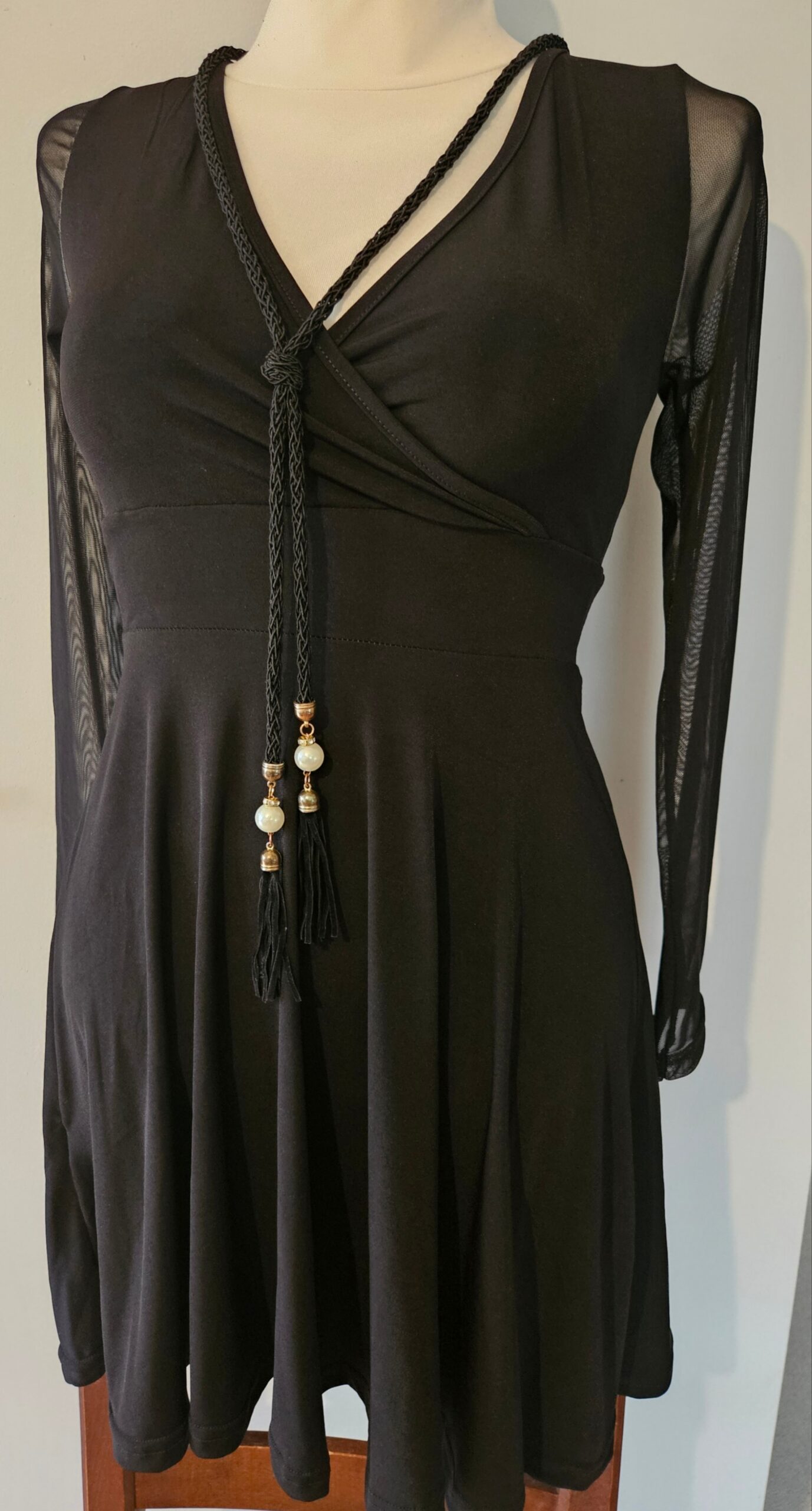 Robe courte noir