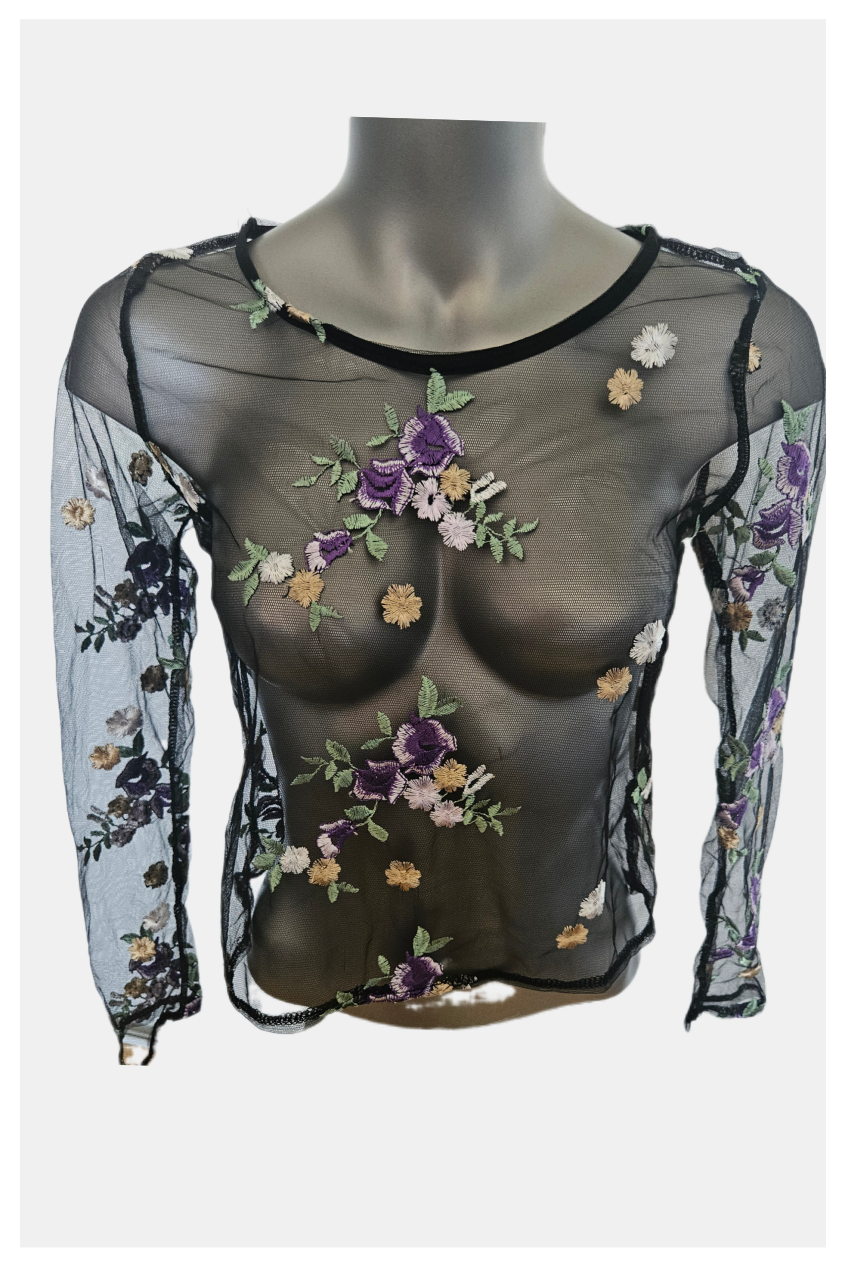 Blouse transparente