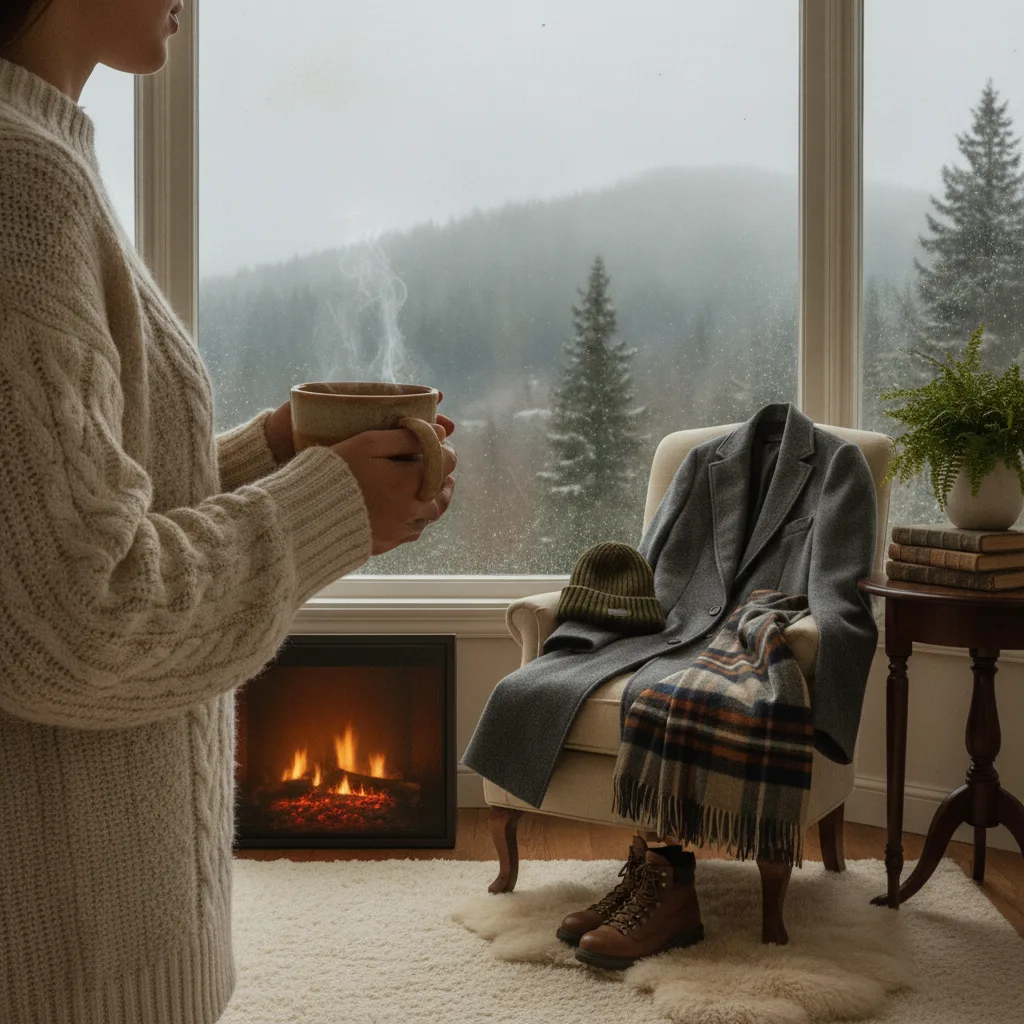 un hiver chic et au chaud 